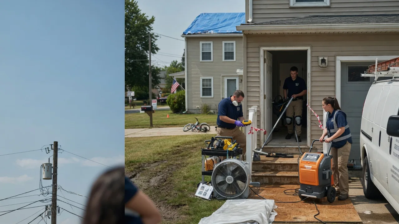 Water Damage Repair in Dawes, WV near me